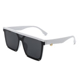 HS2137 - Square Flat Top Women Fashion Oversize Wholesale Sunglasses