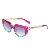 HS2140 - Women Chic Chain Link Design Fashion Cat Eye Wholesale Sunglasses