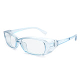 HB2019 - Rectangle Wrap Computer Anti Strain Blue Light Blocking Glasses
