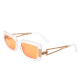 HS2117 - Women Chic Square Irregular Design Fashion Sunglasses