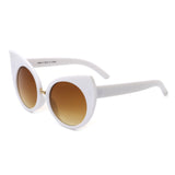 HS1071 - Women Mod Retro High Pointed Oversize Fashion Cat Eye Sunglasses