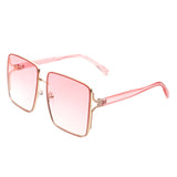 HJ2033 - Square Tinted Fashion Oversize Women Sunglasses