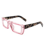 HS1149 - Rectangle Retro Flat Top Tinted Square Fashion Wholesale Sunglasses