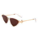 HS2125 - Women Triangle Retro Fashion Cat Eye Wholesale Sunglasses