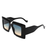 HS2118 - Fashion Square Flat Top Oversize Women Wholesale Sunglasses