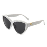 HS1067 - Women Oversize Large Cat Eye Fashion Sunglasses