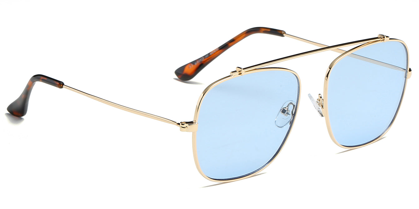 S1009 - Classic Metal Square Fashion Sunglasses - Iris Fashion Inc. | Wholesale Sunglasses and Glasses