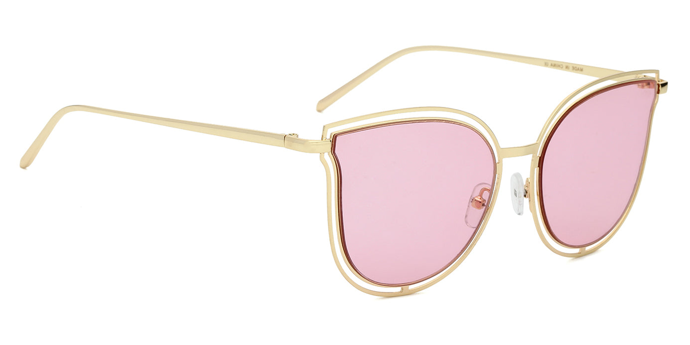 S2048 - Women Round Cat Eye Fashion Sunglasses - Iris Fashion Inc. | Wholesale Sunglasses and Glasses