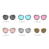 CA14 - Retro Polarized Lens Circle Round Sunglasses - Iris Fashion Inc. | Wholesale Sunglasses and Glasses