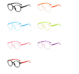 HK1001 - Kids Circle Round Blue Light Blocker Glasses