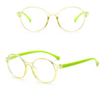 HK1001 - Kids Circle Round Blue Light Blocker Glasses