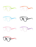 HK1002 - Kids Round Circle Fashion Blue Light Blocker Glasses