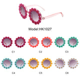 HK1027 - Girls Cute Daisy Flower Design Kids Children Wholesale Sunglasses