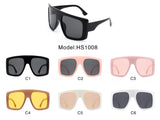 HS1008 - Large Oversize Square Women Fashion Sunglasses