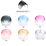 HW1001-1 - Women Protective Face Shield Full Cover Anti-Fog Futuristic Visor Goggle Sunglasses