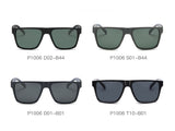 P1006 - Retro Vintage Polarized Square Sunglasses - Iris Fashion Inc. | Wholesale Sunglasses and Glasses