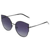 SHIVEDA-PJ703 - Women Polarized Round Cat Eye Sunglasses