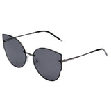 SHIVEDA-PJ703 - Women Polarized Round Cat Eye Sunglasses