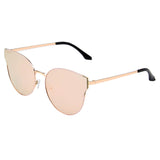 SHIVEDA-PJ713 - Women Fashion Round Cat Eye Polarized Sunglasses