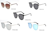 SHIVEDA-PJ736 - Women Round Cat Eye Polarized Sunglasses - Iris Fashion Inc. | Wholesale Sunglasses and Glasses