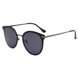 SHIVEDA-PJ736 - Classic Round Cat Eye Polarized Fashion Sunglasses