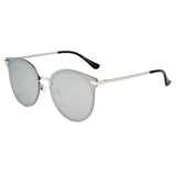 SHIVEDA-PJ736 - Classic Round Cat Eye Polarized Fashion Sunglasses