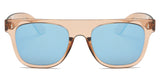 S1030 - Classic Square Mirrored Lens Sunglasses - Iris Fashion Inc. | Wholesale Sunglasses and Glasses