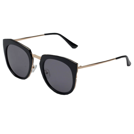 SHIVEDA-PT27023 - Women Round Fashion Cat Eye Polarized Sunglasses