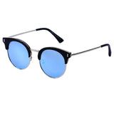 SHIVEDA-PT27060 - Classic Polarized Half Frame Round Cat Eye Women Fashion Sunglasses