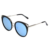 SHIVEDA-PT28028 - Women Polarized Round Cat Eye Sunglasses