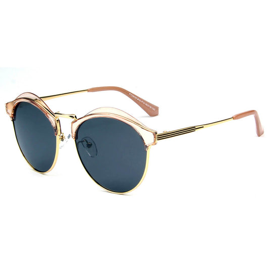 SHIVEDA-PT28033 - Women Round Polarized Fashion Sunglasses