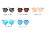 S1010 - Unisex Mirrored Round Sunglasses - Iris Fashion Inc. | Wholesale Sunglasses and Glasses