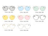 S1016 - Unisex Round Tinted Lens Sunglasses - Iris Fashion Inc. | Wholesale Sunglasses and Glasses