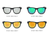 S1031 - Retro Vintage Round Shape Mirrored Sunglasses - Iris Fashion Inc. | Wholesale Sunglasses and Glasses