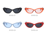 S1072 - Women Retro Cat Eye Sunglasses - Iris Fashion Inc. | Wholesale Sunglasses and Glasses