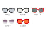 S1093 - Retro Square Sunglasses - Iris Fashion Inc. | Wholesale Sunglasses and Glasses