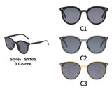 S1105 - Women Round Cat Eye Sunglasses - Iris Fashion Inc. | Wholesale Sunglasses and Glasses