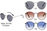 S1125 - Unisex Round Fashion Sunglasses - Iris Fashion Inc. | Wholesale Sunglasses and Glasses