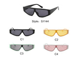 S1144 - Flat Top Rectangle Cat Eye Fashion Sunglasses - Iris Fashion Inc. | Wholesale Sunglasses and Glasses