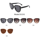 S1210 - Women Chic Rhinestone Design Fashion Cat Eye Wholesale Sunglasses