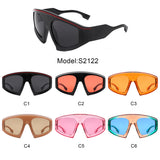 S2122 - Oversize Square Women Fashion Sunglasses