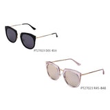 SHIVEDA-PT27023 - Women Round Fashion Cat Eye Polarized Sunglasses