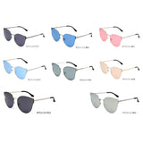SHIVEDA-PJ713 - Women Fashion Round Cat Eye Polarized Sunglasses