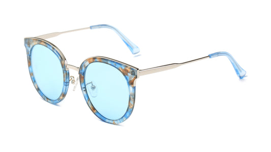 PRSR-T60094 - Women Round Cat Eye Polarized Sunglasses - Iris Fashion Inc. | Wholesale Sunglasses and Glasses