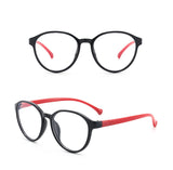 HK1002 - Kids Round Circle Fashion Blue Light Blocker Glasses
