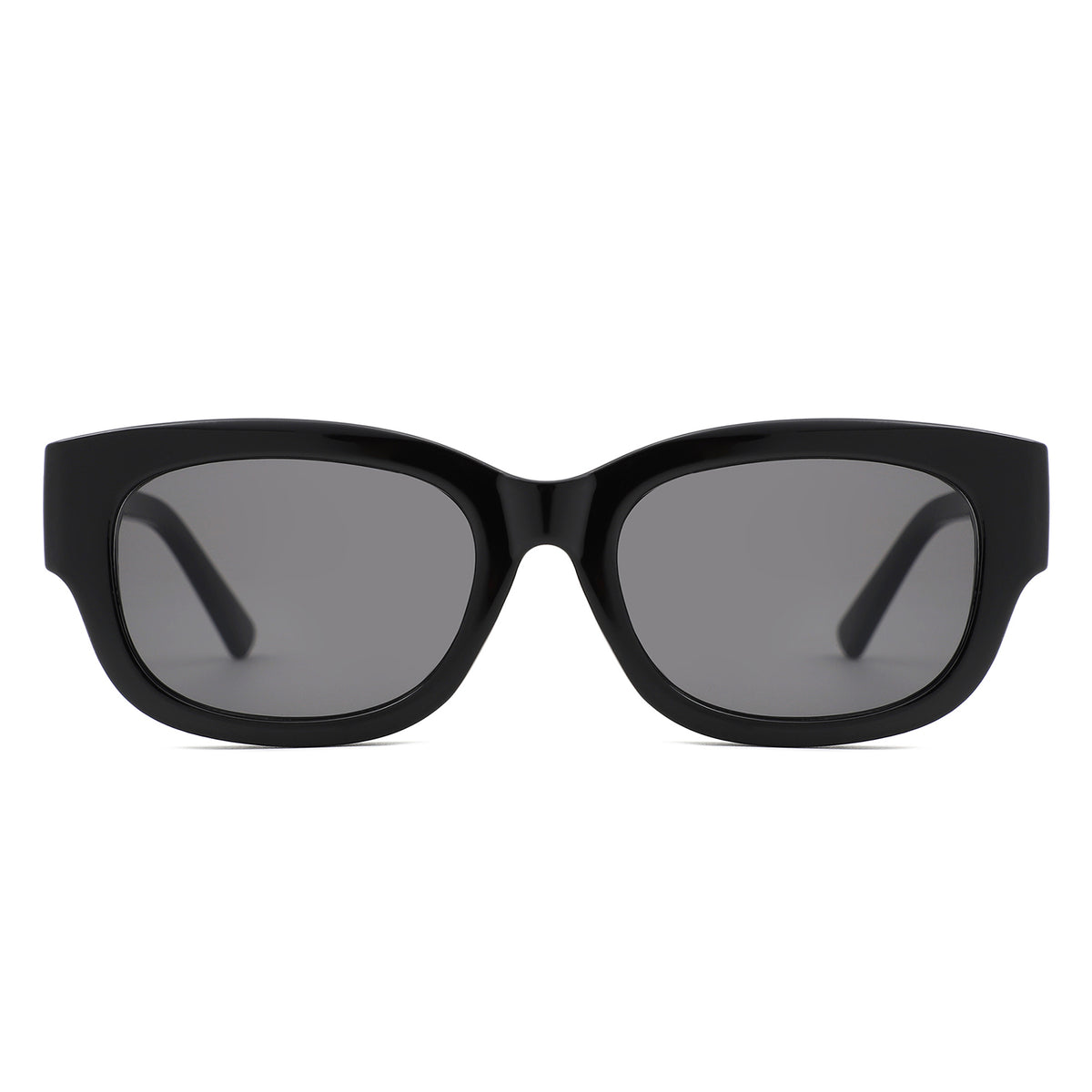 HS1364 - Rectangle Vintage Thick Frame Retro Wholesale Sunglassses
