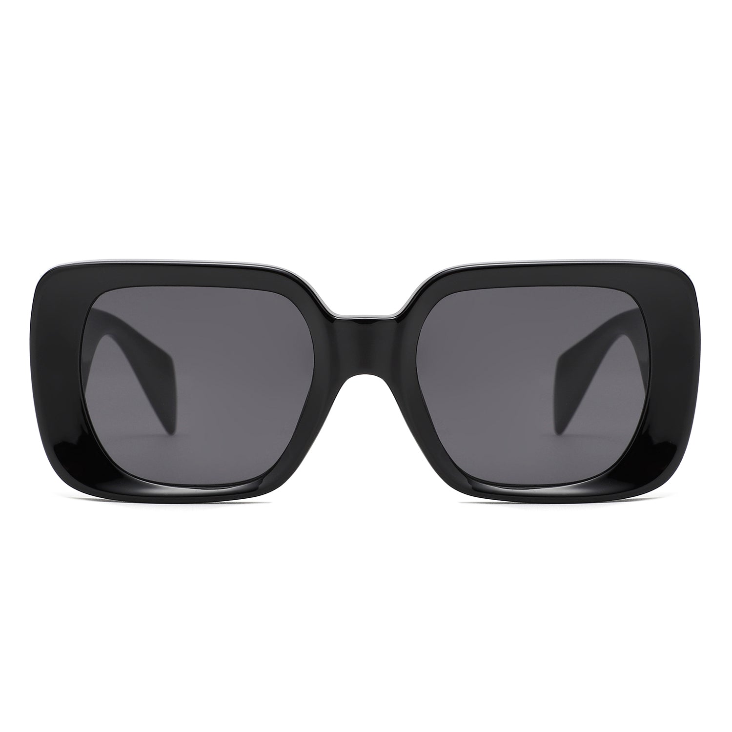 HS2222 - Oversized Chunky Fashion Square Sunglasses - Iris Fashion