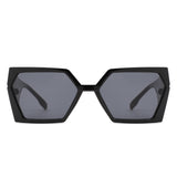 HS1320 - Geometric Chunky Fashion Square Wholesale Sunglasses