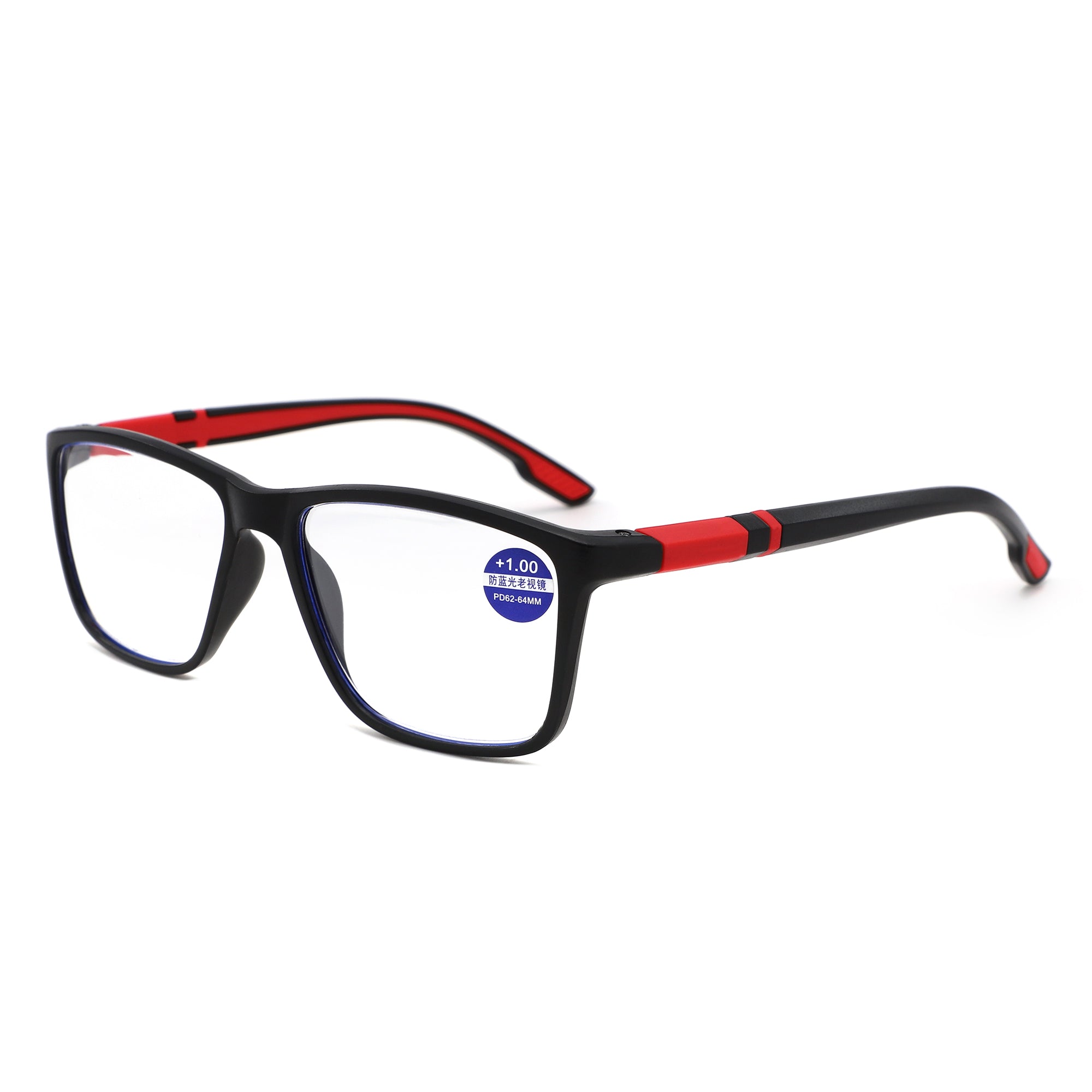 HR1003 - Classic Rectangle Reading Glasses - Iris Fashion