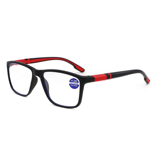 HR1003 - Classic Rectangle Reading Glasses - Iris Fashion